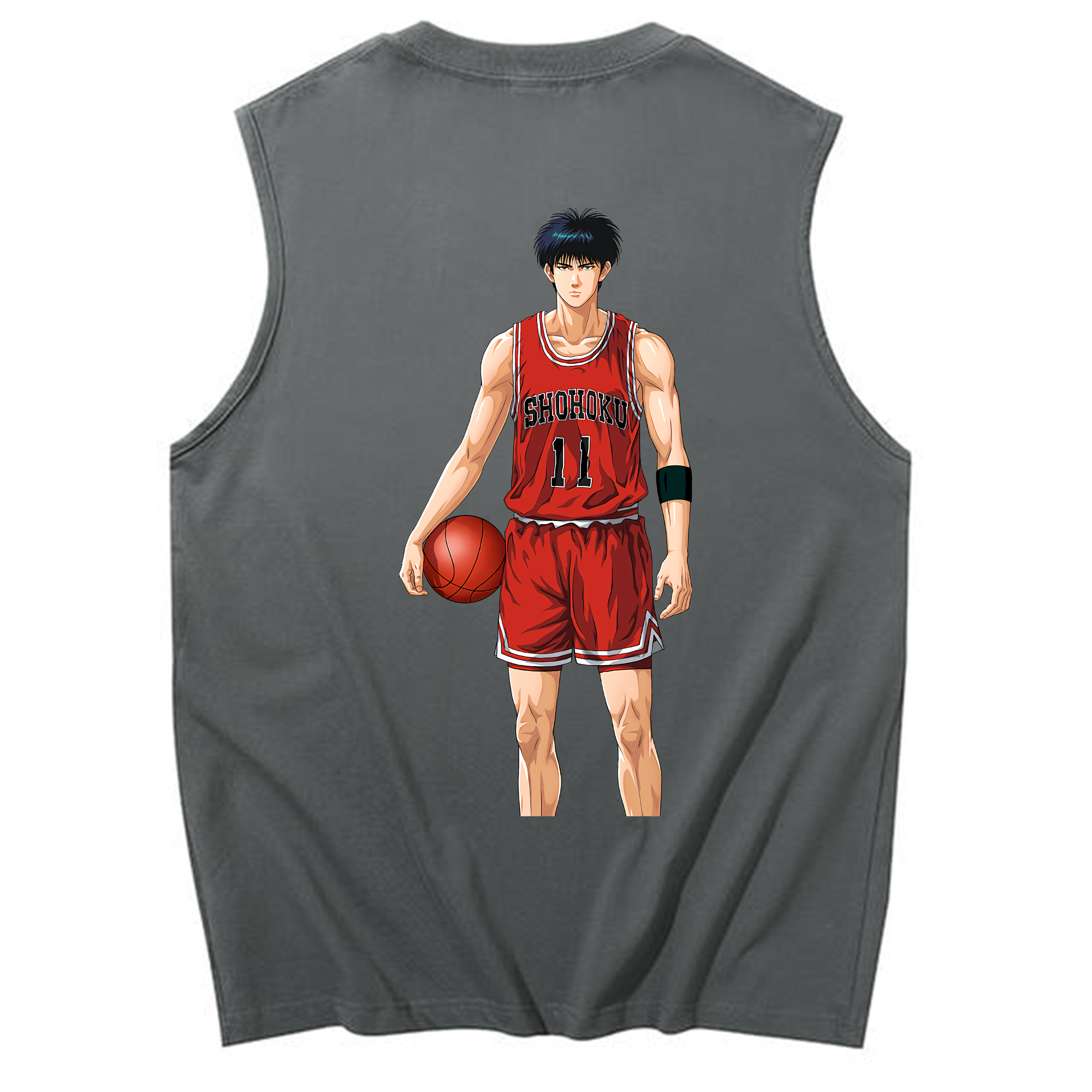 （画像用） SLAM DUNK／スラムダンク コットン100％タンクトップ（背面プリント）